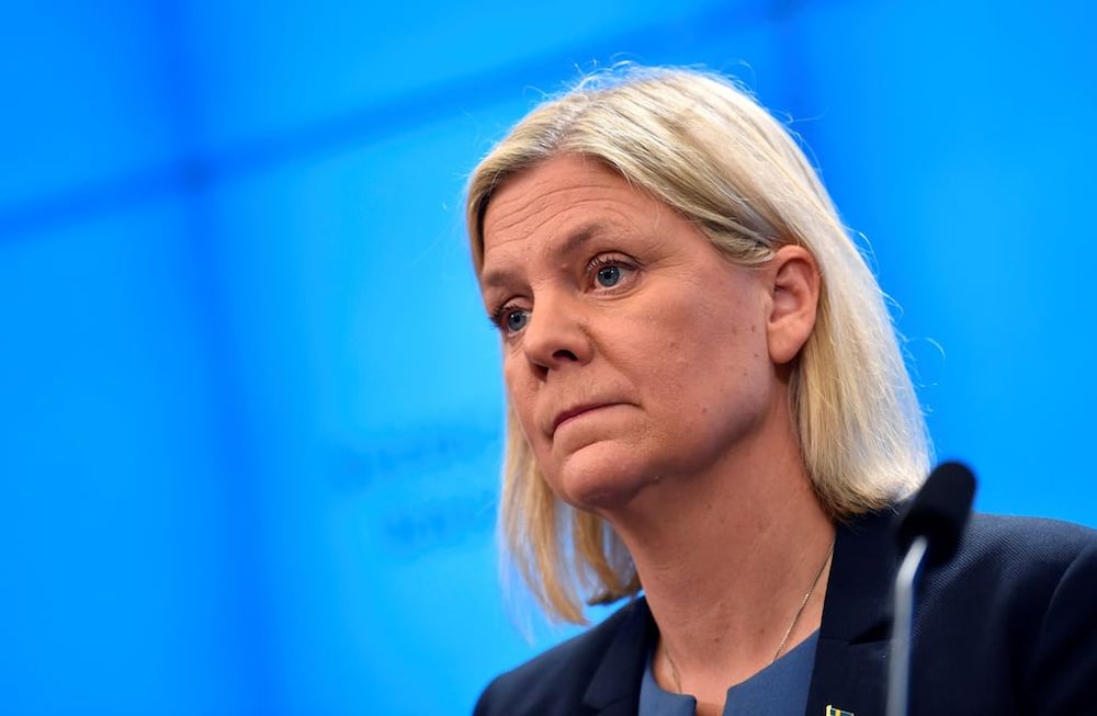 Magdalena Andersson - AP