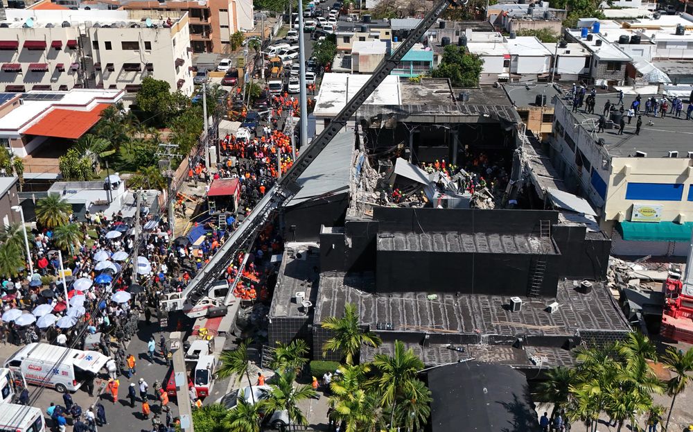 Ya son 124 los fallecidos por el derrumbe de una discoteca en República Dominicana.&nbsp;