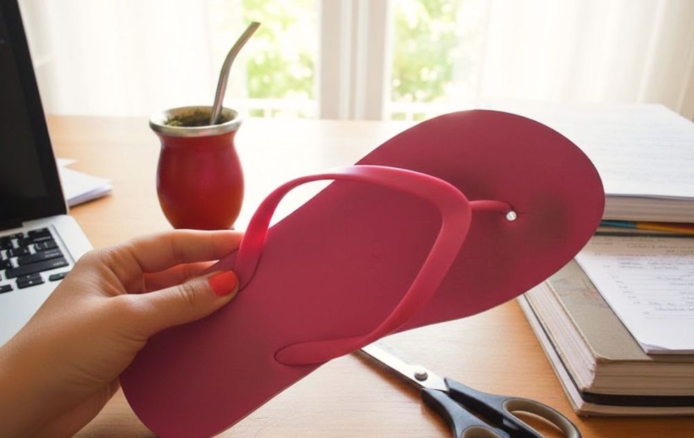 Si tenés una ojota rota, posees un tesoro: cómo reciclarla de forma ...