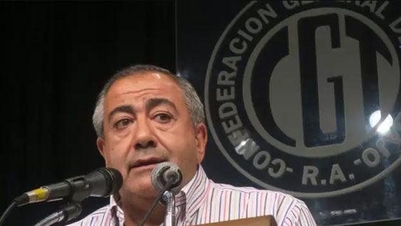 Héctor Daer, cosecretario general de la Confederación General del Trabajo (CGT).