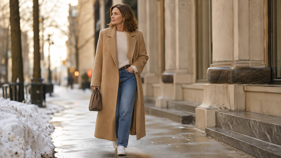 el sobretodo largo que todas las argentinas usaban en los 90 vuelve este invierno