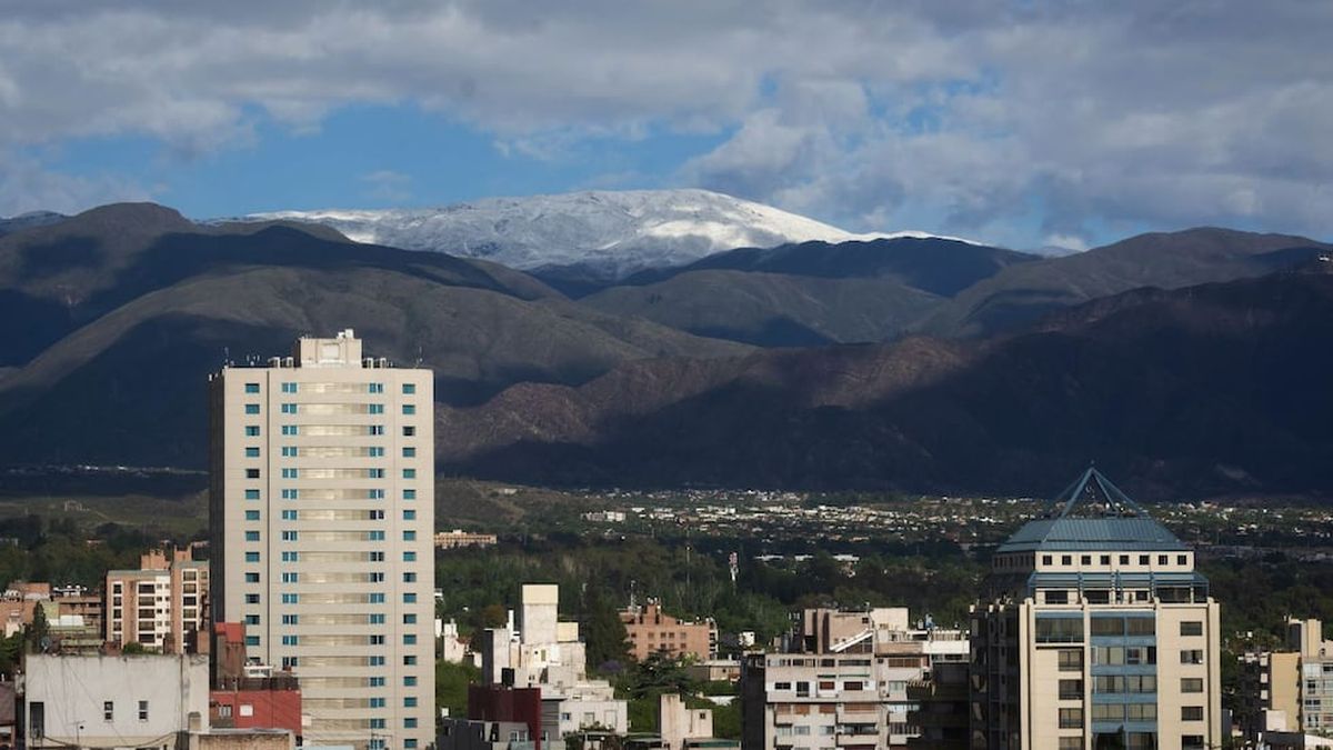 Pronóstico en Mendoza: lunes con descenso de la temperatura y martes con amenaza de tormentas