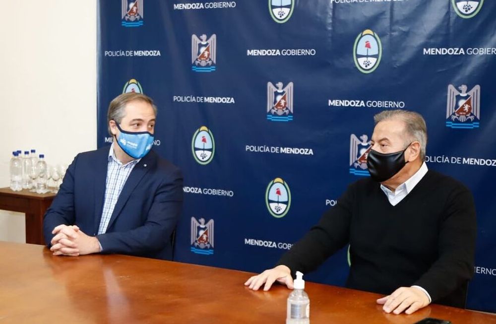 Tras las quejas por la inseguridad, Stevanato se reunió con el ministro Levrino
