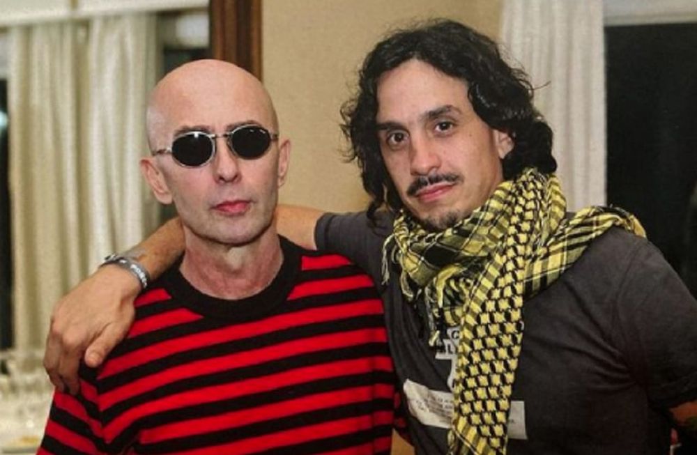 Indio Solari y Martín Carrizo, una amistad eterna (Instagram)