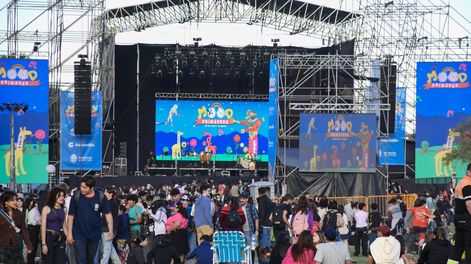 El día viernes, el predio de la Virgen fue sede del festival Mood Primavera, que reunió a miles de mendocinos para celebrar la llegada de la primavera y festejo del Día del Estudiante con música en vivo.