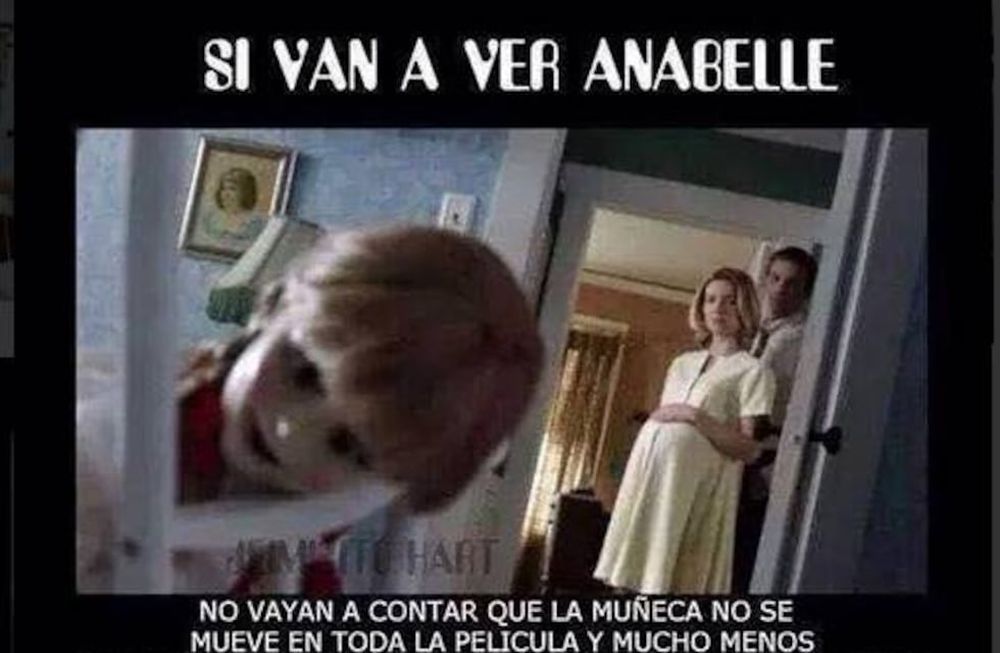 Twitter estalló con memes y bromas luego del estreno de Anabelle