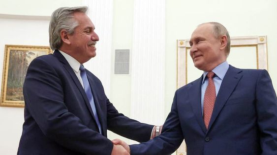 Cabe preguntar si era necesario que Alberto Fernández le expresara a Vladimir Putin conceptos tan punzantes para las expectativas de EEUU. / Foto: Télam