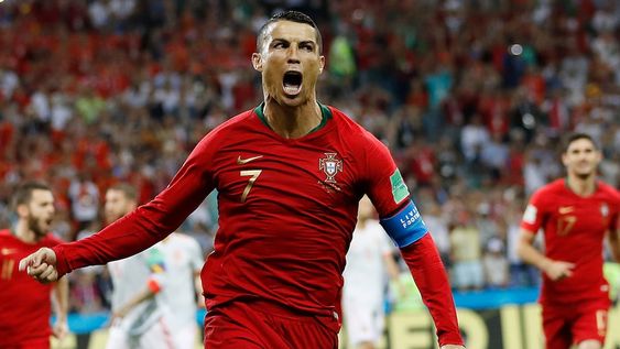 Mirá el golazo de Cristiano Ronaldo para el empate de Portugal