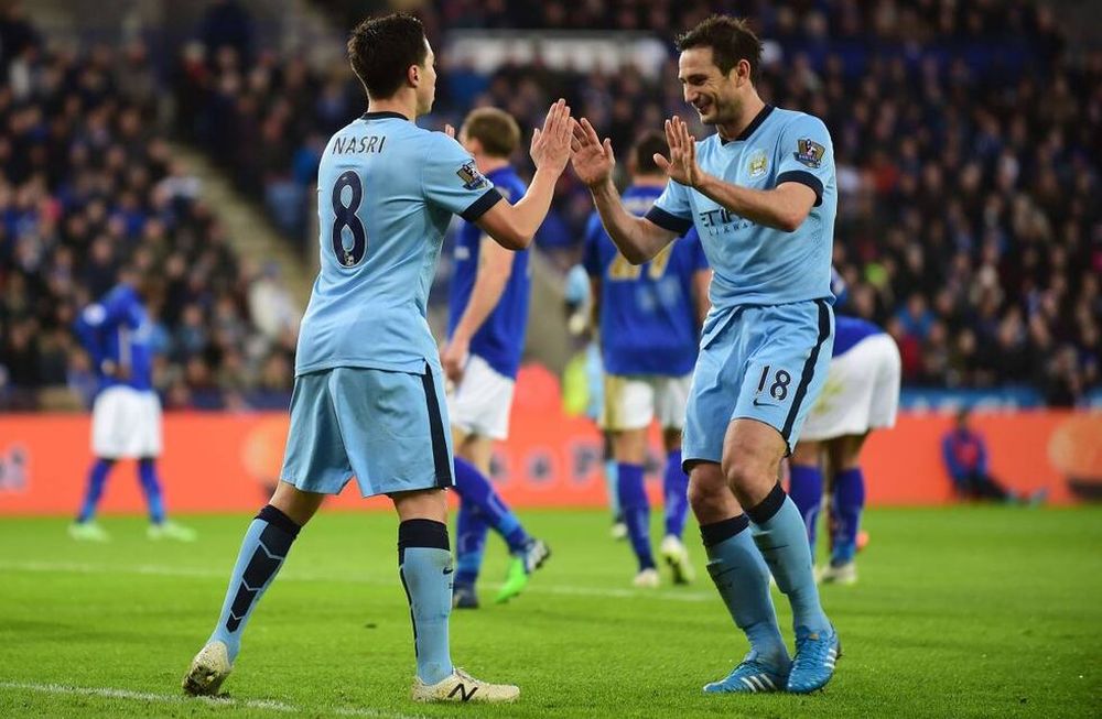 Sin Agüero, el Manchester City venció con lo mínimo a Leicester City