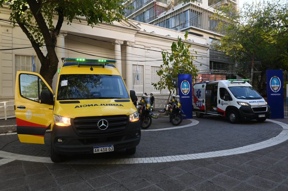 Urgencias: las motoambulancias del Ministerio de Salud de Mendoza llegan 4 minutos antes que las ambulancias convencionales. Foto: Gobierno de Mendoza