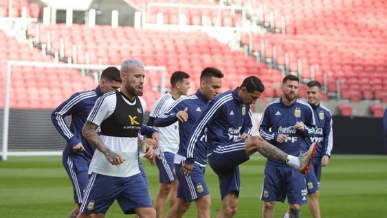 La Selección comenzó los ensayos en Río y probará con dos cambios