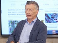 Incómodo momento de Mauricio Macri en una entrevista.
