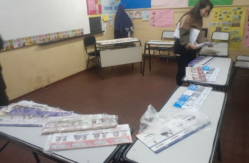 La Justicia electoral confirmó que en Mendoza las boletas de La Libertad Avanza fueron entregadas de acuerdo a las disposiciones. Foto José Gutiérrez / Los Andes