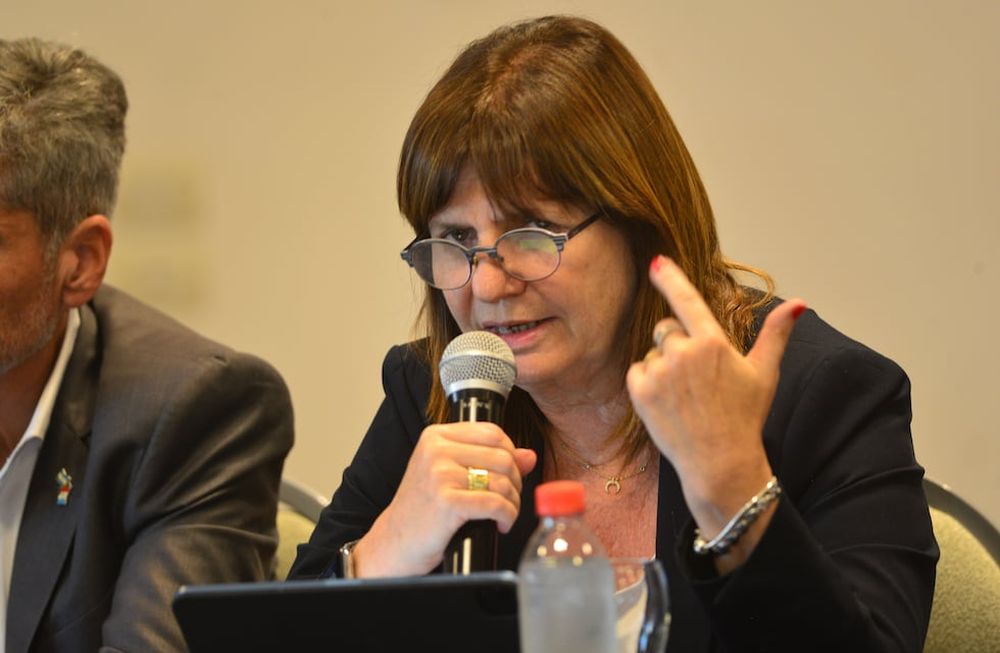 Patricia Bullrich, Ministra de Seguridad de la nación - Archivo La Voz