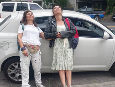 Las imágenes tras el accidente de tránsito de Ernestina Pais Las imágenes tras el accidente de tránsito de Ernestina Pais