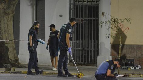 Los Andes | Facundo “Kako” Martínez  fue abatido por la policía en calle Salta y Catamarca de Ciudad. Foto: Nicolás Ríos / Los Andes