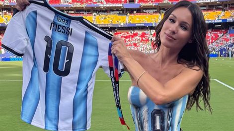 Los Andes | El look de Pampita para Argentina-Argelia
