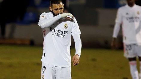 Escandalosa eliminación de Real Madrid en Copa del Rey. / Gentileza.