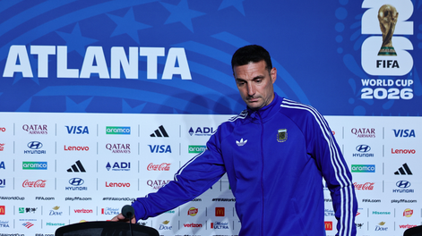 Lionel Scaloni, DT de la Selección Argentina.