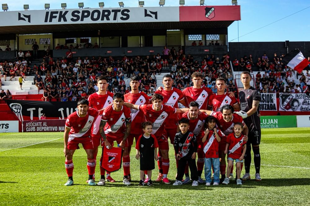 Un entretenido primer tiempo disputaron Deportivo Maipú y Gimnasia de Jujuy