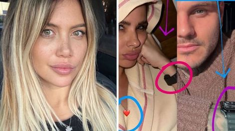 Los Andes | El polémico reloj Cartier que Wanda Nara le compró a Icardi y él se lo regaló a la China Suárez.