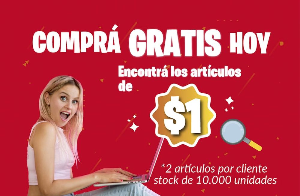 Hiperabasto.com, el Shop Online más grande del interior del país, con envíos gratis y productos rebajados a $1