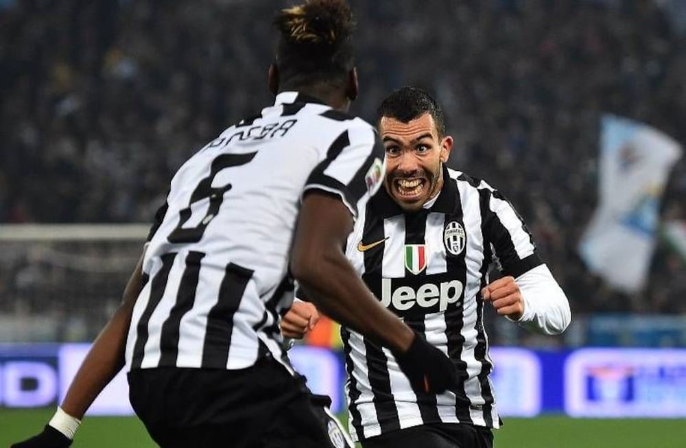 Tevez marcó para la Juventus y es el goleador del Calcio