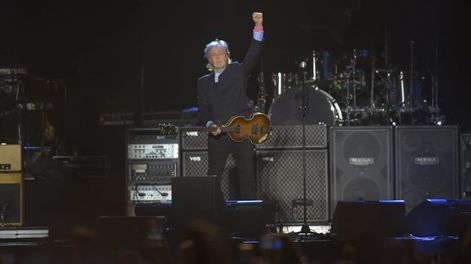 Los Andes | El Kempes, a pura fiesta con Paul McCartney (Javier Ferreyra / La Voz)