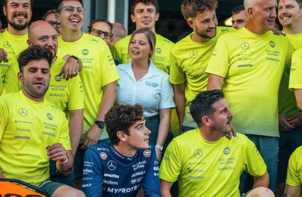 Colapinto tuvo una gran actuación en su segundo Gran Premio en la Fórmula 1 - Instagram