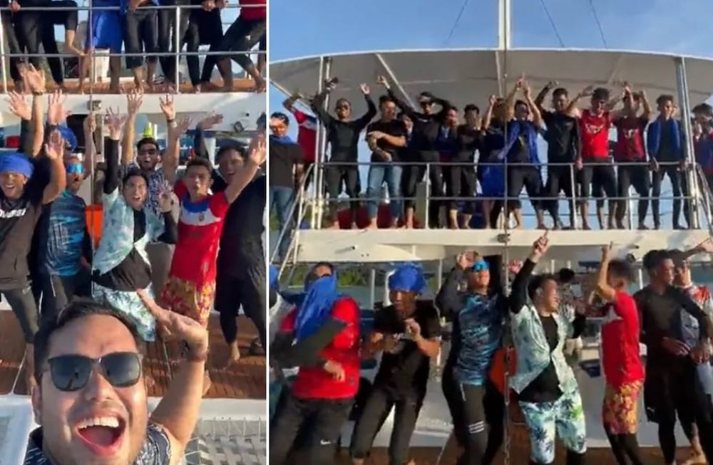 Cabe destacar que el empresario pagó el viaje completo a sus empleados. “El crucero era exclusivo solo para ellos y no incluía público. Gentileza: Debate.