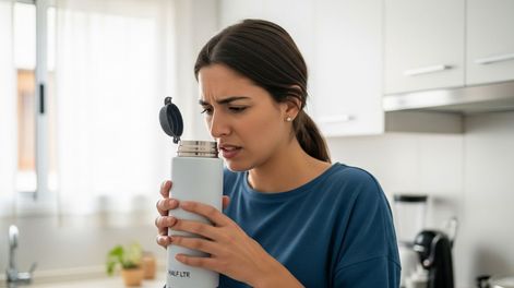 Cómo quitar el mal olor de las botellas reutilizables de plástico o térmicas para siempre
