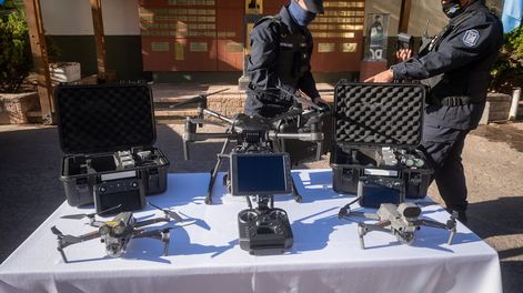 Los Andes | Los drones de la División VANT.  Ignacio Blanco - Los Andes