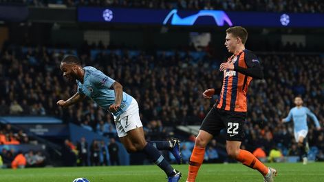 El increíble penal que le dieron al Manchester City ante el Shakhtar Donetsk