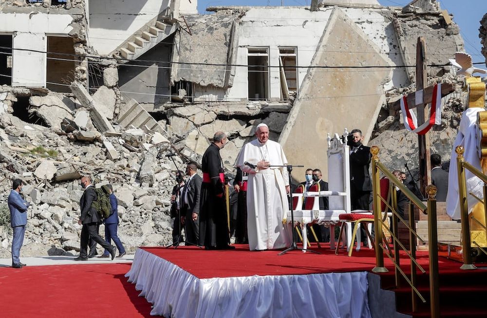El papa Francisco en Irak - AP