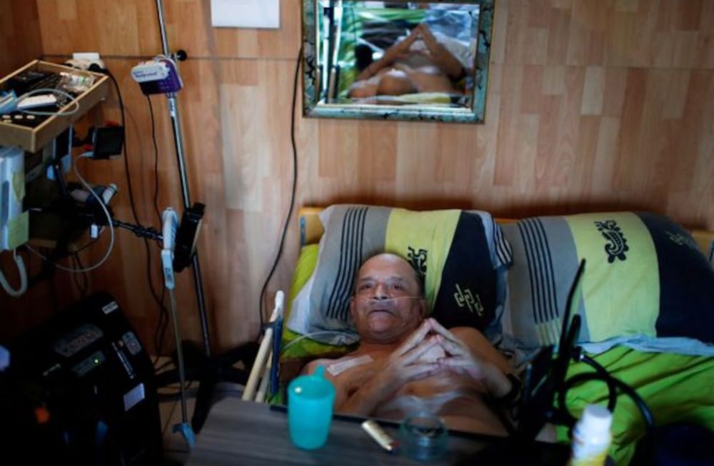 Alain Cocq padece de isquemia desde hace más de 30 años y decidió interrumpir sus tratamientos debido a que no pudo conseguir la eutanasia.