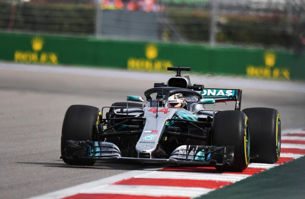 Fórmula 1: Hamilton y Mercedes dominaron el viernes en Rusia