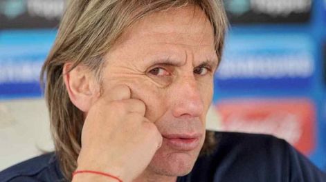 Ricardo Gareca. / Télam