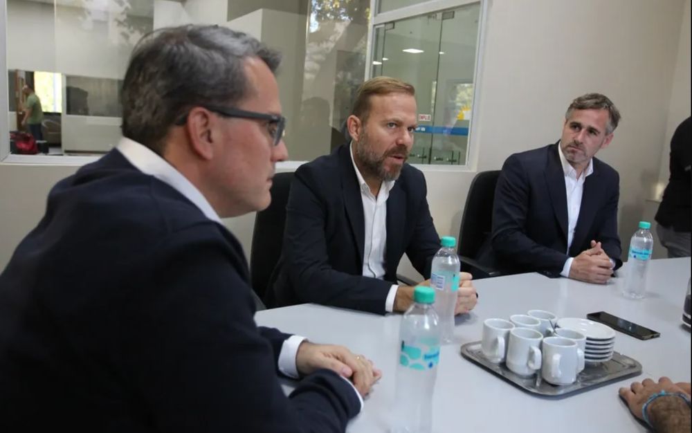 La reunión de tres intendentes peronistas en San Juan