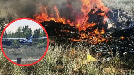La avioneta estaba equipada con un motor a hélice, por lo que se descarta una falla en las turbinas.