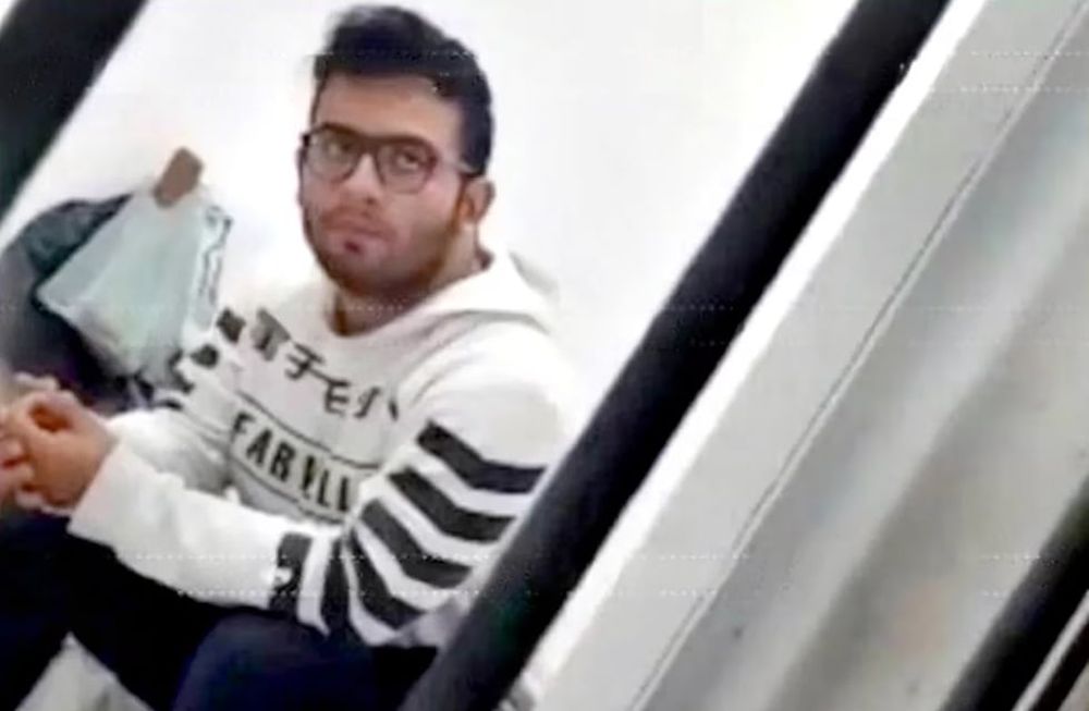 Caso Cecilia Strzyzowski: se filtra una foto de César Sena, ex pareja e imputado por el presunto femicidio de la joven en Chaco. Foto: Gentileza Canal 9 de Chaco