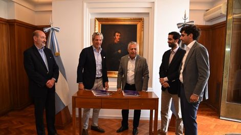 Oficializan una inversión del BIRF de U$S 20 millones en obras productivas en Mendoza