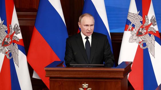 Vladimir Putin, presidente de Rusia.