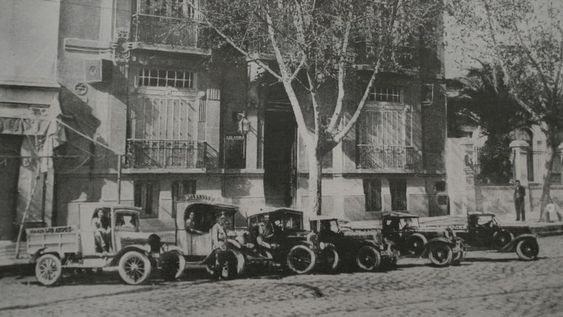 Edificio Diario Los Andes en sus inicios.