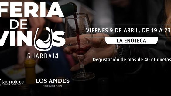 Reservá tu lugar para la Feria de Vinos G14, el 9 de abril