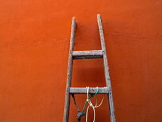 Estas escaleras son ideales para reciclar y crear adornos para la casa.