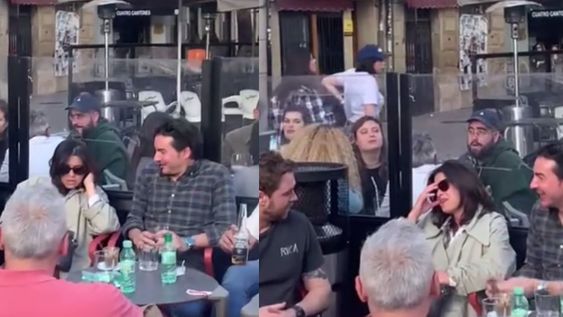 “Me quedé dormida en una terraza destrozada por una despedida. Cuando me levanté estaba rodeada de gente desconocida y me habían dado una cuenta de 500€”, escribió la joven en Tik Tok.Foto: Captura video