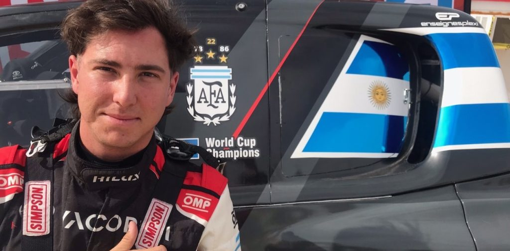 El piloto mendocino Juan Cruz Mendocino fue trasladado a Buenos Aires para tener atención especializada.