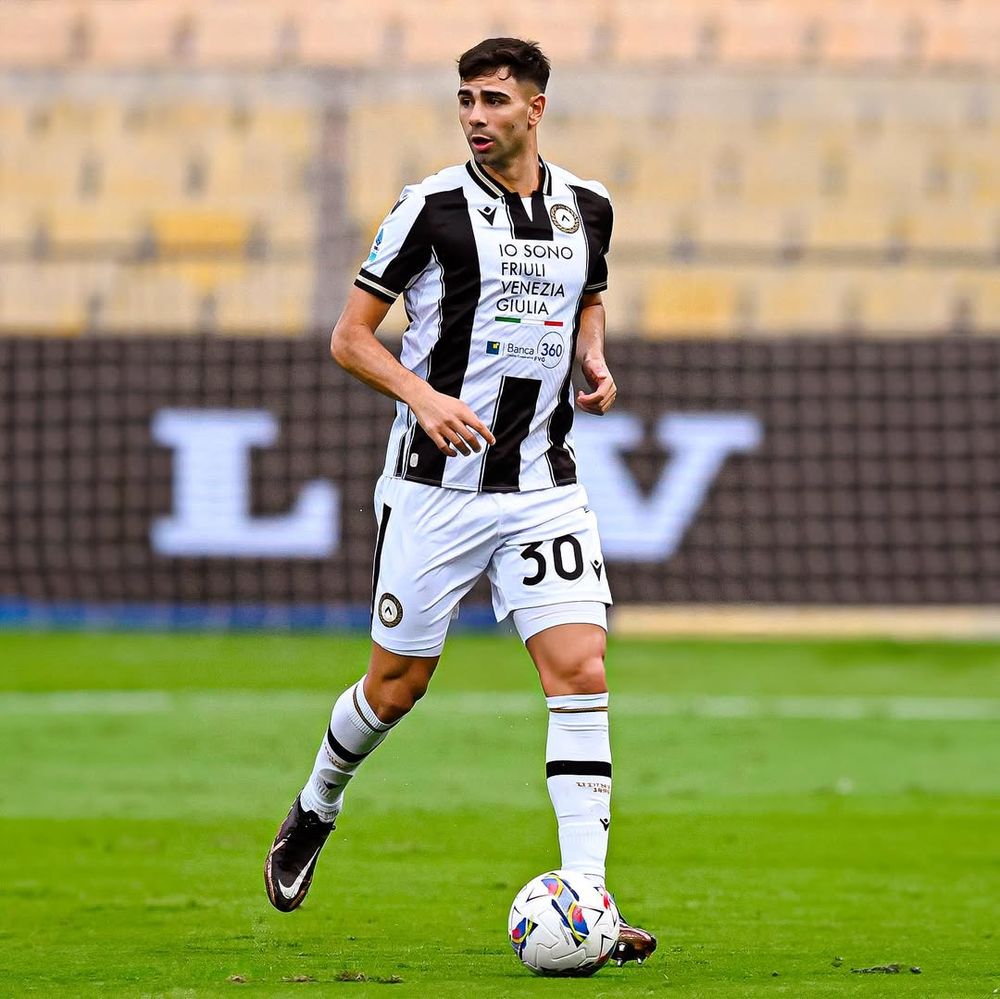 Lautaro Giannetti, central del Udinese