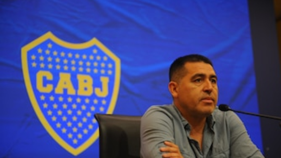 Juan Román Riquelme, presidente de Boca Juniors