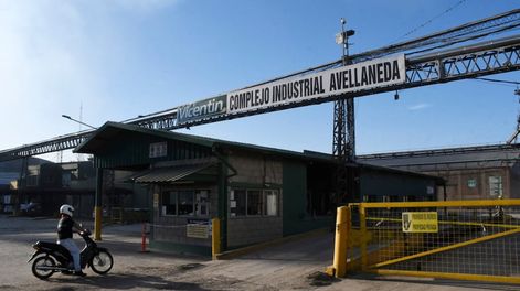 Vicentin, complejo industrial en Avellaneda / Gentileza Clarín